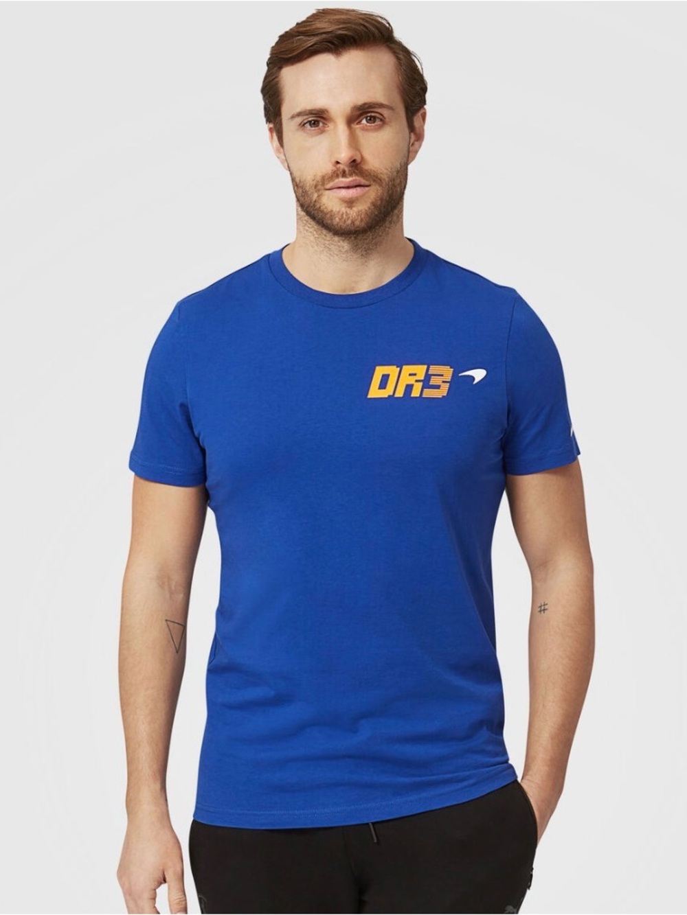 Daniel Ricciardo No3 Blue T-Shirt McLaren F1